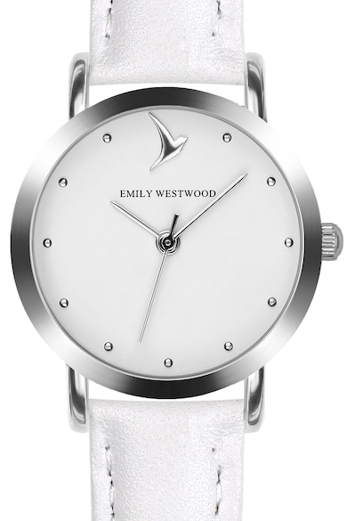 Emily Westwood Малък кварцов часовник с кожена каишка Жени