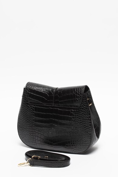 Antonia Moretti Geanta crossbody de piele cu clapa Femei