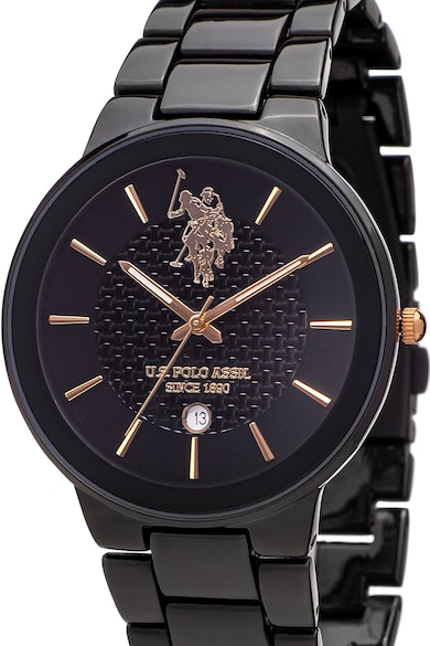 U.S. Polo Assn. Кварцов часовник с лого Мъже