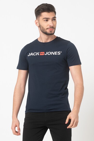 Jack & Jones Set de tricouri cu decolteu la baza gatului - 3 piese Barbati