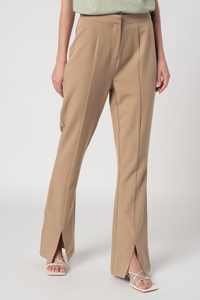 Vero Moda Pantaloni evazati cu slituri frontale Ivy Femei