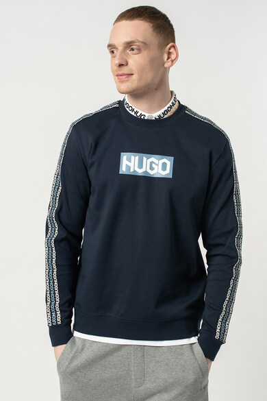 HUGO Bluza sport cu garnituri logo Dubeshi Barbati