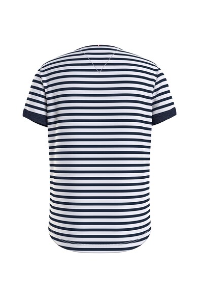 Tommy Hilfiger Tricou din amestec de bumbac organic cu model in dungi Fete