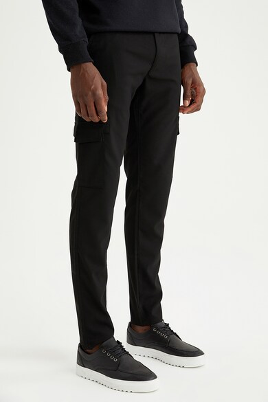 DeFacto Pantaloni cargo slim fit Barbati