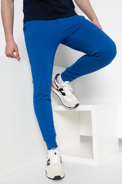 United Colors of Benetton Pantaloni sport din bumbac cu snur de ajustare Barbati