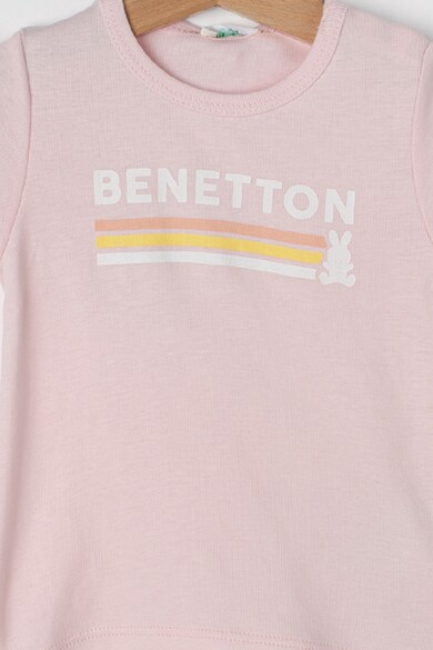 United Colors of Benetton Tricou din bumbac cu imprimeu logo Baieti