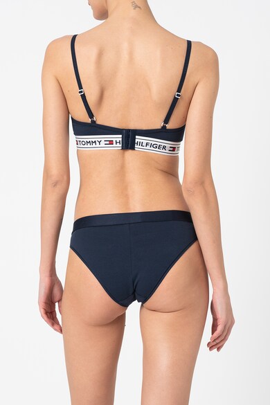 Tommy Hilfiger Sutien cu sustinere metalica si banda logo Femei