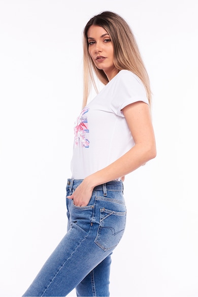 Lee Cooper Tricou de jerseu cu model steag UK din paiete Femei