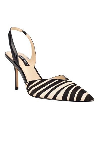 NINE WEST Pantofi slingback din piele ecologica cu toc inalt Hello Femei