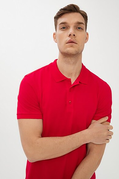 KIGILI Tricou polo de bumbac Barbati