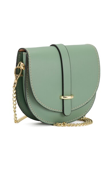 Lia Biassoni Geanta crossbody-saddle de piele Flora Femei