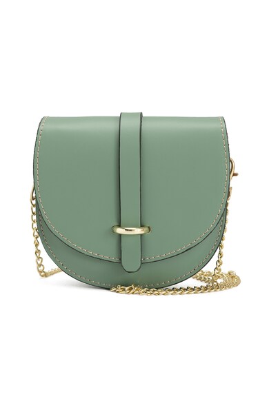 Lia Biassoni Geanta crossbody-saddle de piele Flora Femei