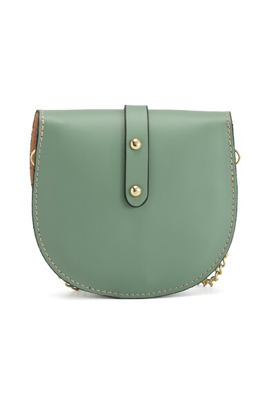 Lia Biassoni Geanta crossbody-saddle de piele Flora Femei