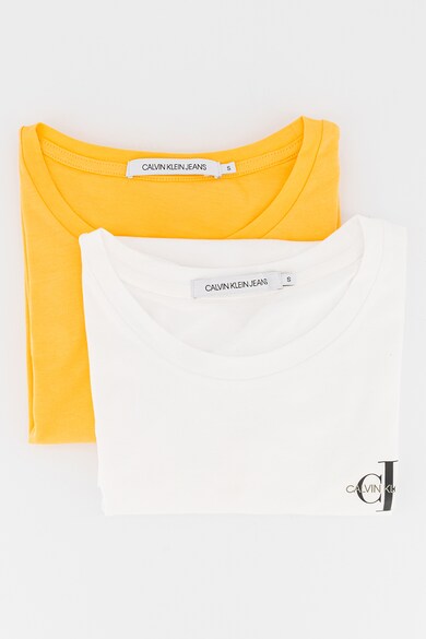 CALVIN KLEIN JEANS Set de tricouri de bumbac organic - 2 piese Femei