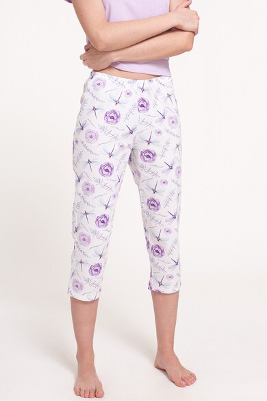 Sofiaman Pijama de bumbac cu maneci scurte Dragonflies Femei