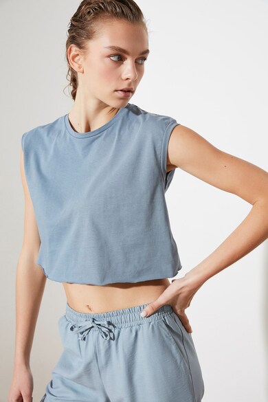 Trendyol Tricou crop lejer Femei