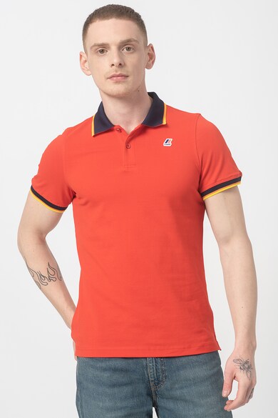 K-Way Tricou polo slim fit Vincent Barbati