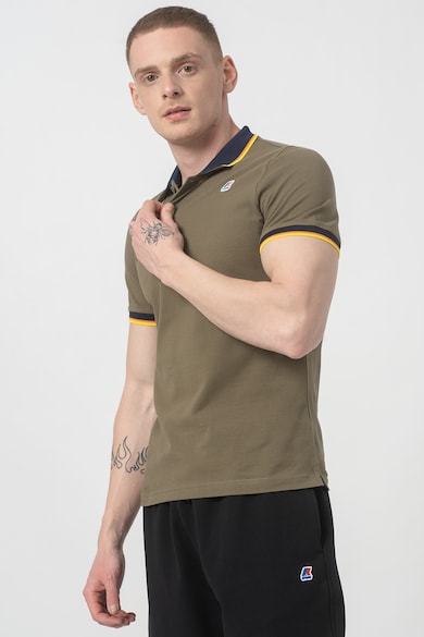 K-Way Tricou polo slim fit Vincent Barbati