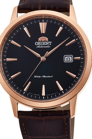 ORIENT Ceas automatic cu o curea de piele Barbati