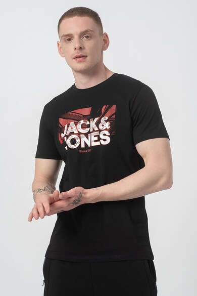Jack & Jones Tricou cu logo Spring Feeling Barbati