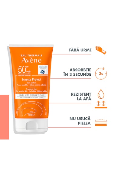 Avene Слънцезащитен лосион  Intense Protect SPF 50+, Ултра-водоустойчив, 150 мл Жени