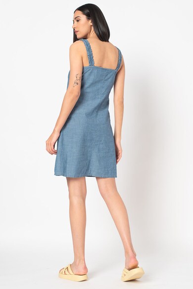 Vero Moda Rochie mini din material chambray cu croiala in A Akela Femei