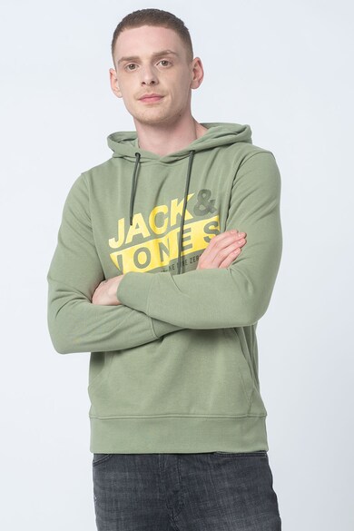 Jack & Jones Hanorac cu imprimeu logo Liquid Barbati