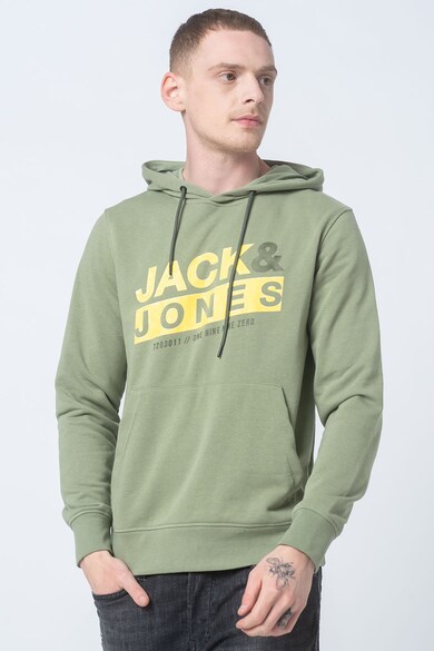 Jack & Jones Hanorac cu imprimeu logo Liquid Barbati