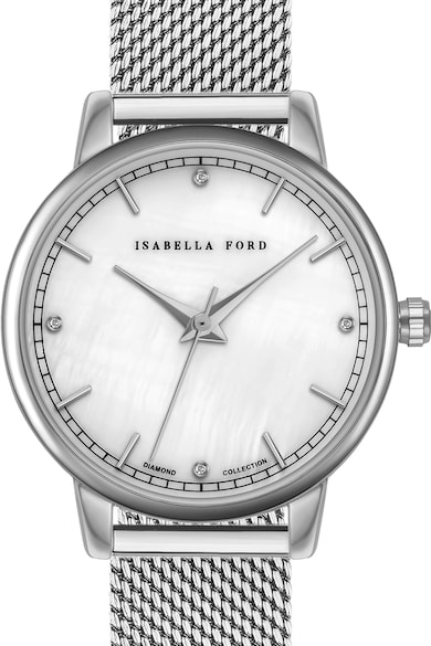 Isabella Ford Овален часовник и кожена сменяема каишка Жени