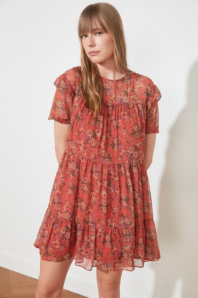 Trendyol Rochie mini cu imprimeu floral Femei