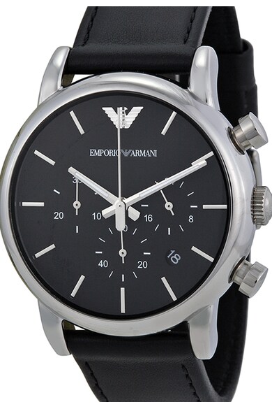 Emporio Armani Ceas cronograf negru Barbati