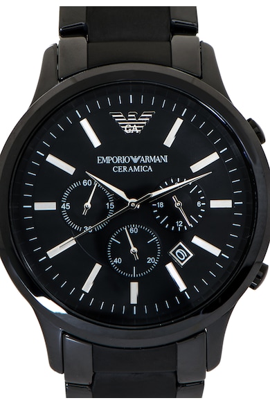 Emporio Armani Fekete Chrono Karóra férfi