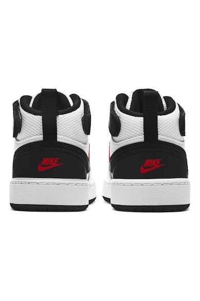 Nike Pantofi sport mid-hi cu segment cu inchidere velcro COURT BOROUGH Baieti