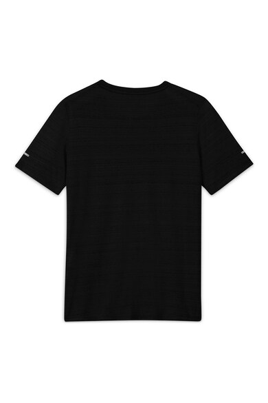 Nike Tricou cu logo reflectorizant si imprimeu Dri-Fit pentru fitness Miler Fete