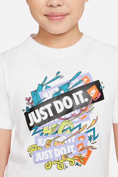 Nike Tricou cu imprimeu grafic NSW Fete