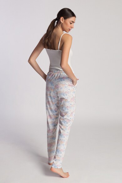 Sofiaman Pantaloni de pijama din amestec de modal Moonsky Femei