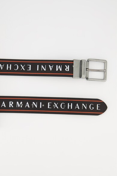 ARMANI EXCHANGE Curea de piele cu model logo Barbati