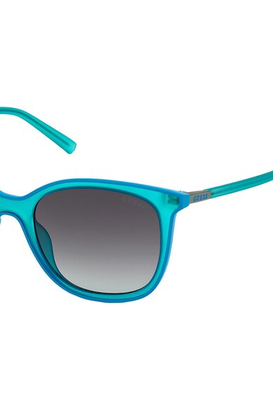 GUESS Квадратни слънчеви очила с прозрачна рамка Жени