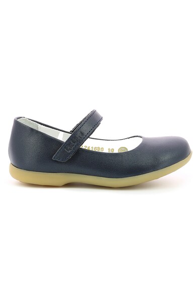 Kickers kids Pantofi Mary Jane de piele, Negru Fete