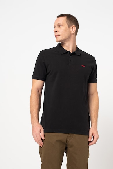 Levi's Tricou polo din bumbac cu broderie logo Barbati