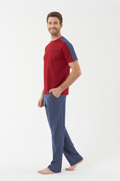 U.S. Polo Assn. Pijama cu logo brodat Barbati