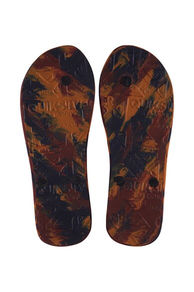 QUIKSILVER Papuci flip-flop cu imprimeu camuflaj Molokai Marled Barbati