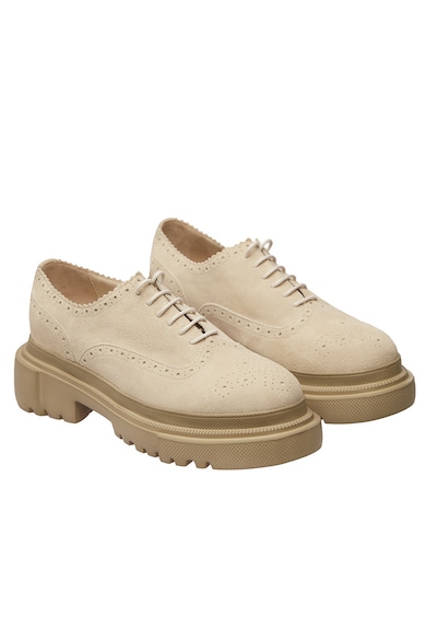 Gemelli Shoes Oxford nyersbőr cipő női