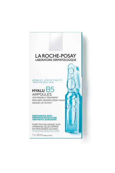 La Roche-Posay Ser fiole concentrat antirid La Roche Posay HYALU B5, 7x1.8 ml Femei