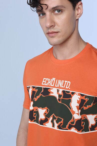 Ecko Tricou din bumbac cu imprimeu Treven Barbati