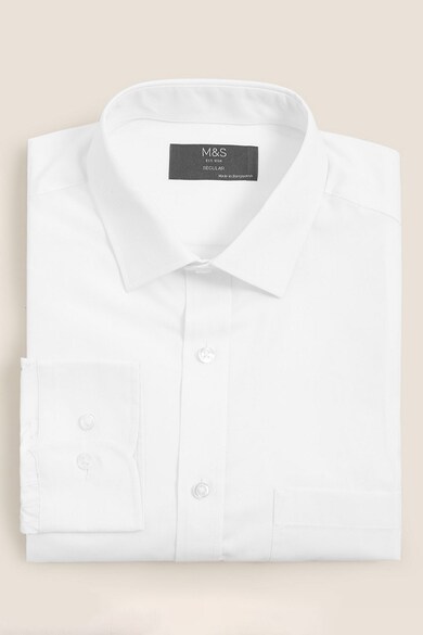 Marks & Spencer Set de camasi regular fit cu maneci lungi - 3 piese Barbati