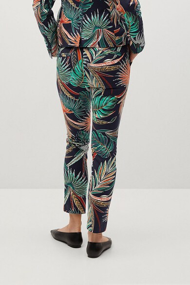 Mango Pantaloni cu imprimeu tropical Cofi Femei