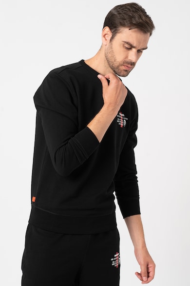 Diesel Bluza sport de casa cu logo Mohawk Willy Barbati