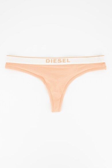 Diesel Set de chiloti tanga cu banda logo in talie - 3 perechi Femei