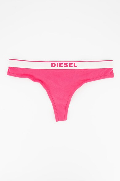 Diesel Set de chiloti tanga cu banda logo in talie - 3 perechi Femei